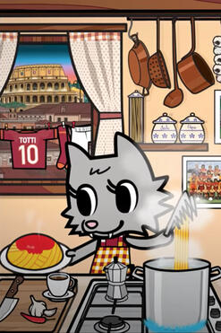 tokidoki x AS Roma presents 'The Legend' tokidoki x AS Roma presents 'The Legend'